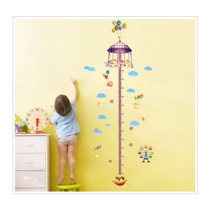 Casa si Gradina - Decoratiuni - Stickere decorative - Sticker decorativ, Masuratoare, Parc de distratii, 185 cm, 705STK - Infinity.ro