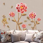 Casa si Gradina - Decoratiuni - Stickere decorative - Sticker decorativ, Flori, 145 cm, 756STK - Infinity.ro