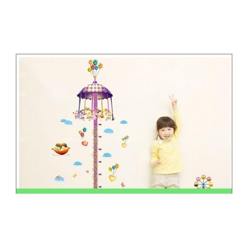 Casa si Gradina - Decoratiuni - Stickere decorative - Sticker decorativ, Masuratoare, Parc de distratii, 185 cm, 705STK - Infinity.ro