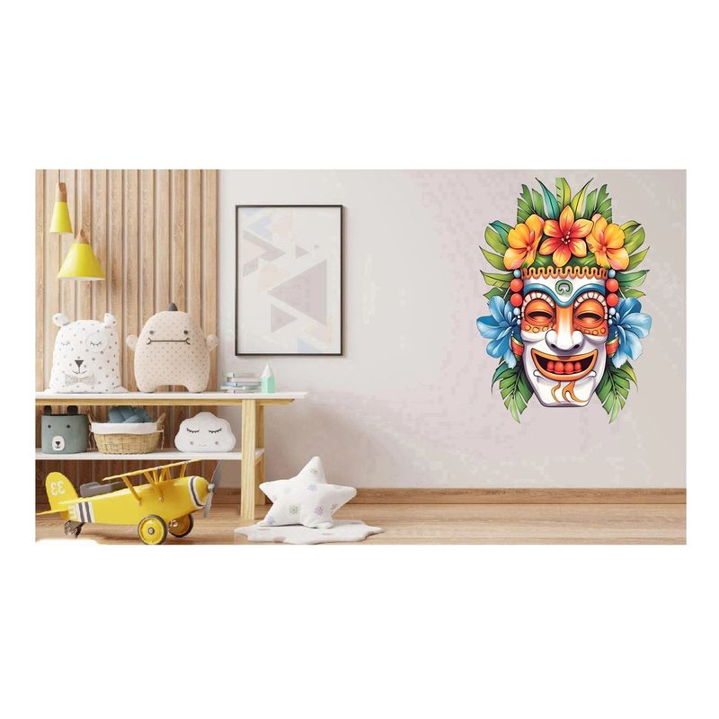 Casa si Gradina - Decoratiuni - Stickere decorative - Sticker decorativ, Masca, Multicolor, 75 cm, 1288STK-4 - Infinity.ro