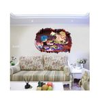 Casa si Gradina - Decoratiuni - Stickere decorative - Sticker decorativ, gaura in perete 3D,  Dragon Ball, 85 cm, 1021STK - Infinity.ro