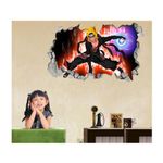 Casa si Gradina - Decoratiuni - Stickere decorative - Sticker decorativ, Gaura in perete 3D, Anime, 85 cm, 1000-1STK - Infinity.ro