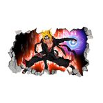 Casa si Gradina - Decoratiuni - Stickere decorative - Sticker decorativ, Gaura in perete 3D, Anime, 85 cm, 1000-1STK - Infinity.ro