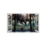 Casa si Gradina - Decoratiuni - Stickere decorative - Sticker decorativ cu Dinozauri, 85 cm, 4418ST - Infinity.ro