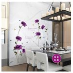 Casa si Gradina - Decoratiuni - Stickere decorative - Sticker decorativ, Flori mov, 140 cm, 797STK - Infinity.ro