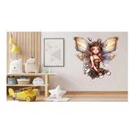 Casa si Gradina - Decoratiuni - Stickere decorative - Sticker decorativ, Zana, Maro, 65 cm, 1279STK-4 - Infinity.ro