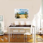 Casa si Gradina - Decoratiuni - Stickere decorative - Sticker decorativ, Fereastra 3D, Mare, 85 cm, 680STK - Infinity.ro