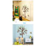 Casa si Gradina - Decoratiuni - Stickere decorative - Sticker decorativ, masuratoare cu maimutele, 182 cm, 89STK - Infinity.ro