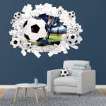 Casa si Gradina - Decoratiuni - Stickere decorative - Sticker decorativ cu Fotbal, 70 cm, 1129STK - Infinity.ro