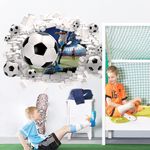 Casa si Gradina - Decoratiuni - Stickere decorative - Sticker decorativ cu Fotbal, 70 cm, 1129STK - Infinity.ro