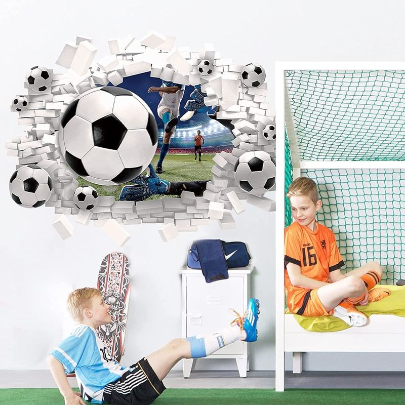 Casa si Gradina - Decoratiuni - Stickere decorative - Sticker decorativ cu Fotbal, 70 cm, 1129STK - Infinity.ro