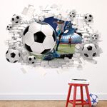 Casa si Gradina - Decoratiuni - Stickere decorative - Sticker decorativ cu Fotbal, 70 cm, 1129STK - Infinity.ro
