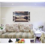 Casa si Gradina - Decoratiuni - Stickere decorative - Sticker decorativ, Fereastra 3D, Lac, 85 cm, 542STK-2 - Infinity.ro