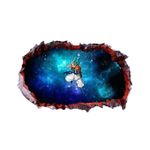 Casa si Gradina - Decoratiuni - Stickere decorative - Sticker decorativ, gaura in perete 3D,  Dragon Ball, 85 cm, 1022STK-1 - Infinity.ro
