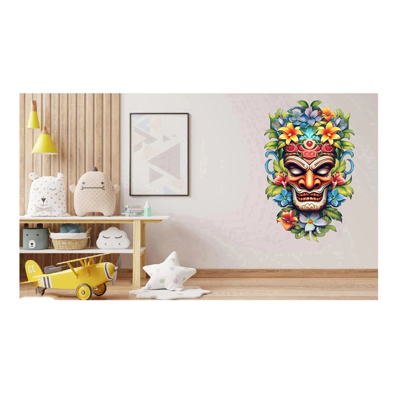 Casa si Gradina - Decoratiuni - Stickere decorative - Sticker decorativ, Masca, Multicolor, 90 cm, 1288STK-2 - Infinity.ro