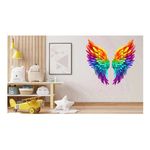 Casa si Gradina - Decoratiuni - Stickere decorative - Sticker decorativ, Aripi, Portocaliu, 60 cm, 1303STK-5 - Infinity.ro