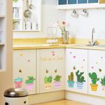 Casa si Gradina - Decoratiuni - Stickere decorative - Sticker decorativ, Cactusi, 115 cm, 816STK - Infinity.ro