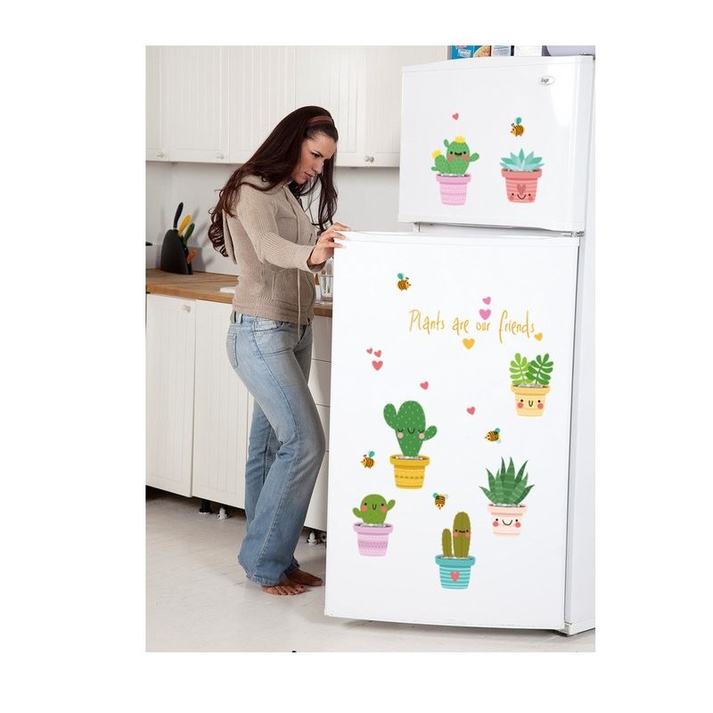 Casa si Gradina - Decoratiuni - Stickere decorative - Sticker decorativ, Cactusi, 115 cm, 816STK - Infinity.ro