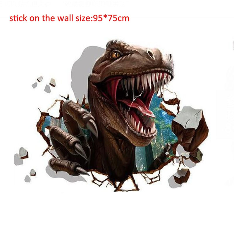 Casa si Gradina - Decoratiuni - Stickere decorative - Sticker decorativ cu Dinozaur, 95 cm, 777STK - Infinity.ro