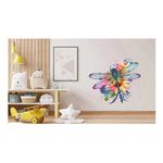 Casa si Gradina - Decoratiuni - Stickere decorative - Sticker decorativ, Libelula, Albastru, 62 cm, 1206STK-3 - Infinity.ro