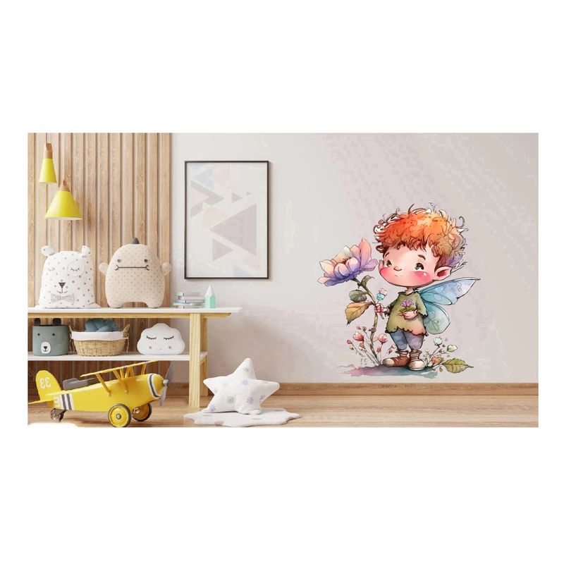 Casa si Gradina - Decoratiuni - Stickere decorative - Sticker decorativ, Baiat, Multicolor, 71 cm, 1297STK - Infinity.ro