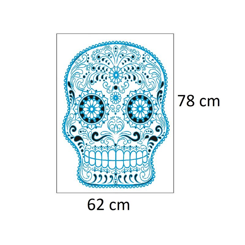 Casa si Gradina - Decoratiuni - Stickere decorative - Sticker decorativ, Skull, 78 cm, 216STK-2 - Infinity.ro