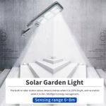 Casa si Gradina - Corpuri si surse de iluminat - Iluminat exterior - Lampi solare - Lampa solara cu telecomanda si suport, 100W, Senzor de miscare, 6000k, 10000lm, IP66 - Infinity.ro