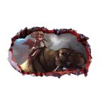 Casa si Gradina - Decoratiuni - Stickere decorative - Sticker decorativ cu Dinozauri, 85 cm, 4342ST-1 - Infinity.ro