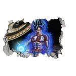 Casa si Gradina - Decoratiuni - Stickere decorative - Sticker decorativ, gaura in perete 3D,  Dragon Ball, 85 cm, 1026STK-2 - Infinity.ro