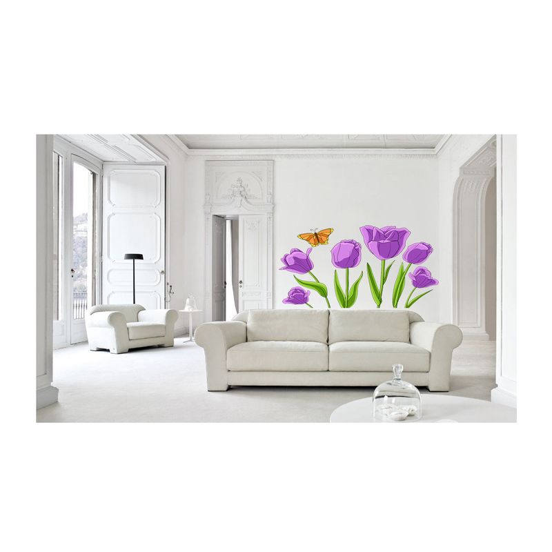 Casa si Gradina - Decoratiuni - Stickere decorative - Sticker decorativ, Lalele, 150 cm, 402STK-3 - Infinity.ro