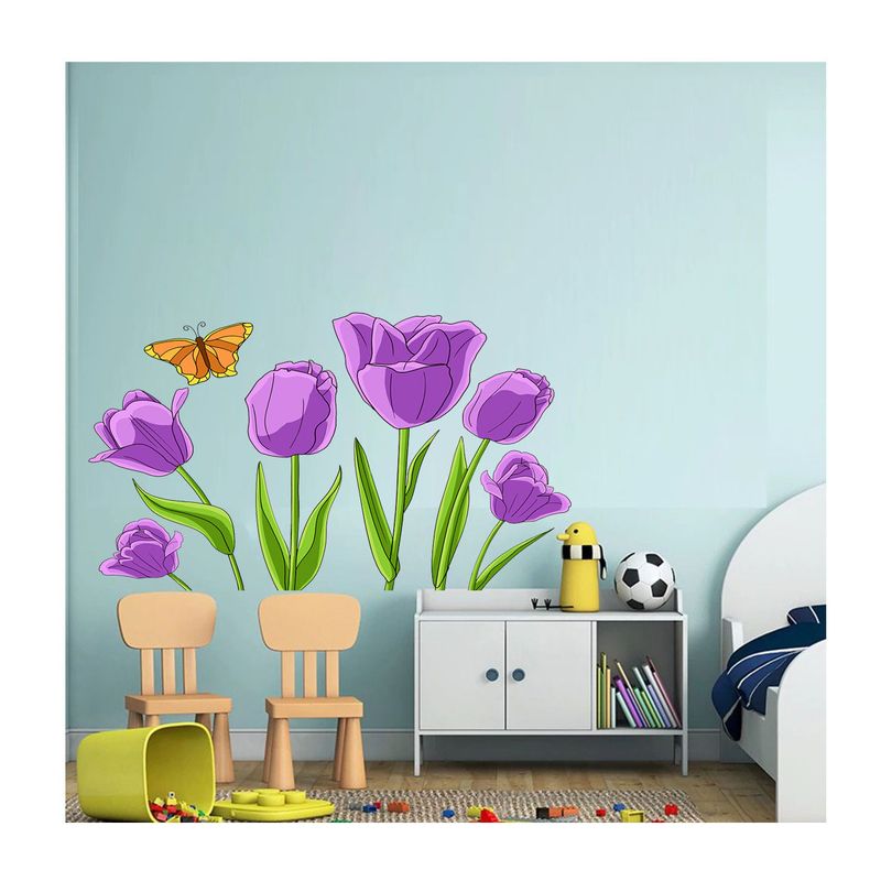 Casa si Gradina - Decoratiuni - Stickere decorative - Sticker decorativ, Lalele, 150 cm, 402STK-3 - Infinity.ro