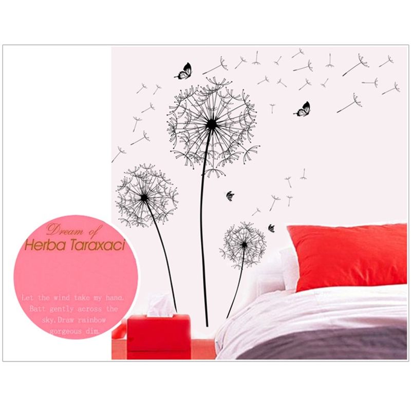 Casa si Gradina - Decoratiuni - Stickere decorative - Sticker decorativ, Flori Papadie, 135 cm, 767STK - Infinity.ro