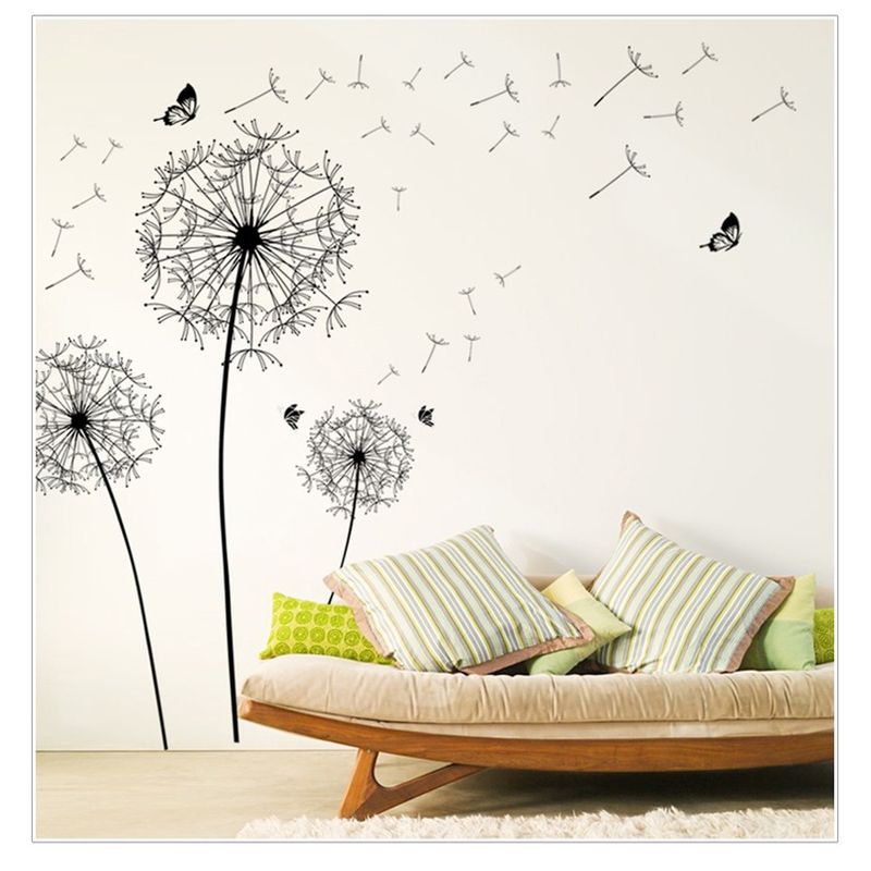 Casa si Gradina - Decoratiuni - Stickere decorative - Sticker decorativ, Flori Papadie, 135 cm, 767STK - Infinity.ro