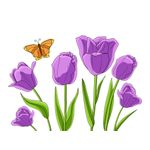 Casa si Gradina - Decoratiuni - Stickere decorative - Sticker decorativ, Lalele, 150 cm, 402STK-3 - Infinity.ro