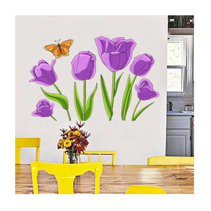 Casa si Gradina - Decoratiuni - Stickere decorative - Sticker decorativ, Lalele, 150 cm, 402STK-3 - Infinity.ro