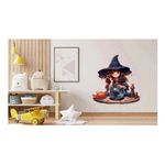 Casa si Gradina - Decoratiuni - Stickere decorative - Sticker decorativ, Mica Vrajitoare, Multicolor, 67 cm, 1263STK-2 - Infinity.ro