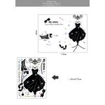 Casa si Gradina - Decoratiuni - Stickere decorative - Sticker decorativ, Moda, My dress, 110 cm, 701STK - Infinity.ro