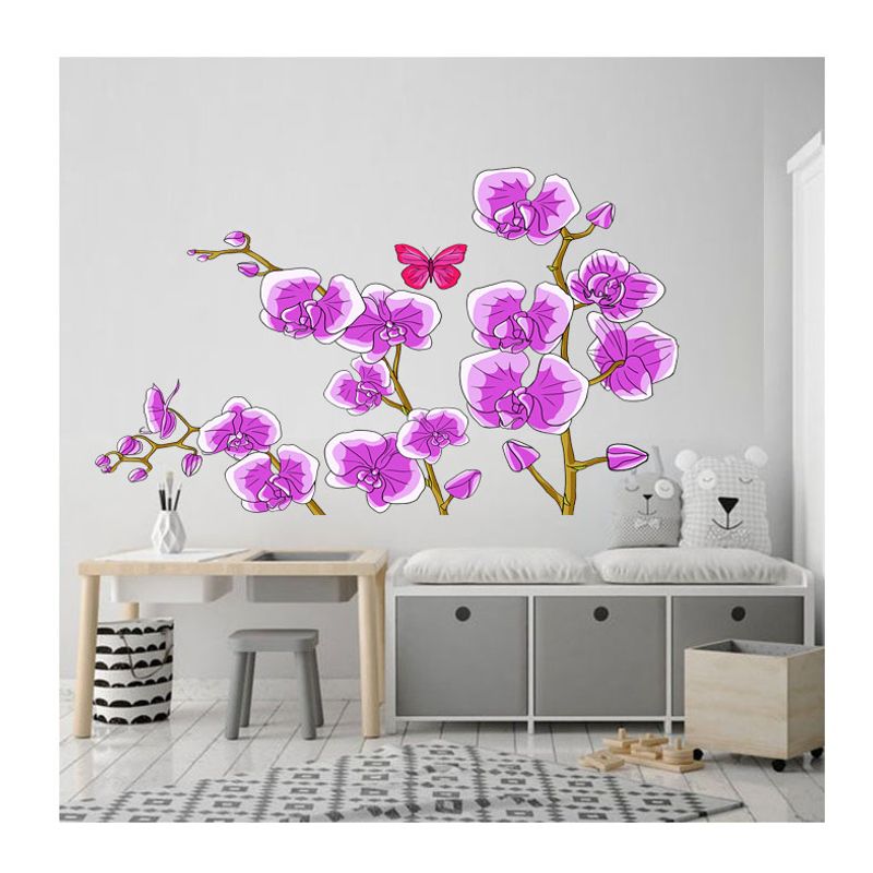 Casa si Gradina - Decoratiuni - Stickere decorative - Sticker decorativ, Orhideie, 150 cm, 399STK-1 - Infinity.ro