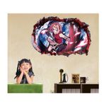 Casa si Gradina - Decoratiuni - Stickere decorative - Sticker decorativ, gaura in perete 3D,  Naruto, 85 cm, 1031STK-1 - Infinity.ro