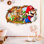 Casa si Gradina - Decoratiuni - Stickere decorative - Sticker decorativ cu Mario, 80 cm, 1117STK - Infinity.ro