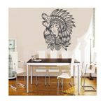 Casa si Gradina - Decoratiuni - Stickere decorative - Sticker decorativ, Indian girl, 80 cm, 1078STK - Infinity.ro