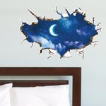 Casa si Gradina - Decoratiuni - Stickere decorative - Sticker decorativ, gaura in perete,  privire spre cer  90 cm, 125STK - Infinity.ro