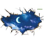 Casa si Gradina - Decoratiuni - Stickere decorative - Sticker decorativ, gaura in perete,  privire spre cer  90 cm, 125STK - Infinity.ro