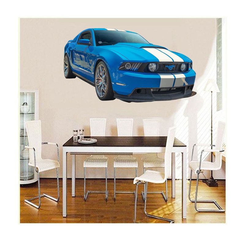 Casa si Gradina - Decoratiuni - Stickere decorative - Sticker decorativ masina,  3D, 80 cm, 1011STK-3 - Infinity.ro