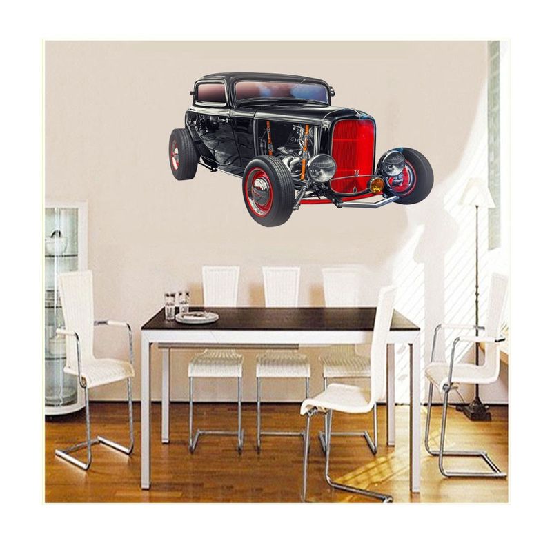 Casa si Gradina - Decoratiuni - Stickere decorative - Sticker decorativ, Masina, 80 cm, 1013-2STK - Infinity.ro