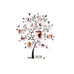 Casa si Gradina - Decoratiuni - Stickere decorative - Sticker decorativ, Copac, 120 cm, 810STK - Infinity.ro