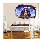 Casa si Gradina - Decoratiuni - Stickere decorative - Sticker decorativ, gaura in perete 3D,  Naruto, 85 cm, 1054TK-1 - Infinity.ro
