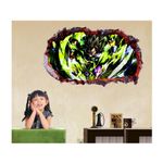 Casa si Gradina - Decoratiuni - Stickere decorative - Sticker decorativ, gaura in perete 3D,  Dragon Ball, 85 cm, 1024STK - Infinity.ro