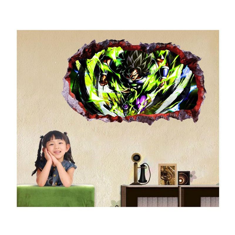 Casa si Gradina - Decoratiuni - Stickere decorative - Sticker decorativ, gaura in perete 3D,  Dragon Ball, 85 cm, 1024STK - Infinity.ro