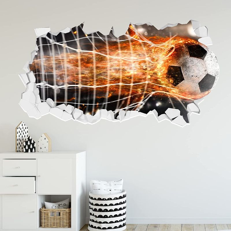 Casa si Gradina - Decoratiuni - Stickere decorative - Sticker decorativ cu Fotbal, 85 cm, 1125STK - Infinity.ro